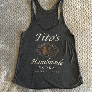 LARGE American Apparel Tito’s Vodka Tank